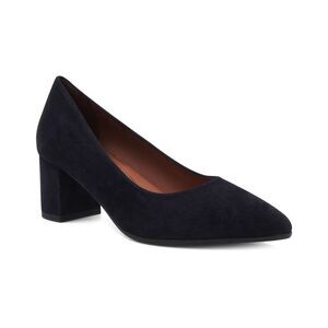 Aquatalia Kari Waterproof Suede Pump, Navy